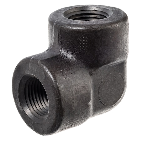 Usa Industrials Elbow 3/4" Pipe, FNPT, Black-Coated Steel ZUSA-PF-6513